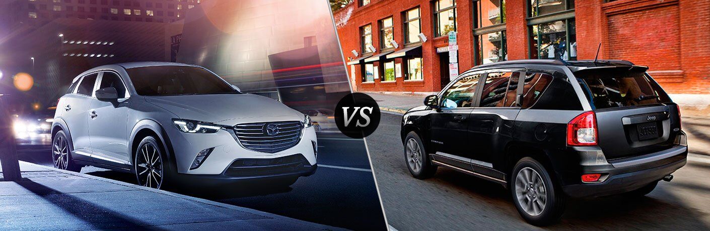 2017 Mazda CX-3 vs 2017 Jeep Compass
