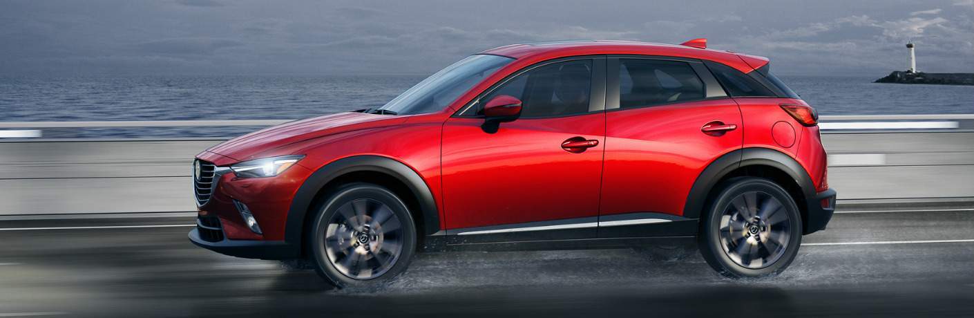 2018 Mazda CX-3 Driving in the Rain