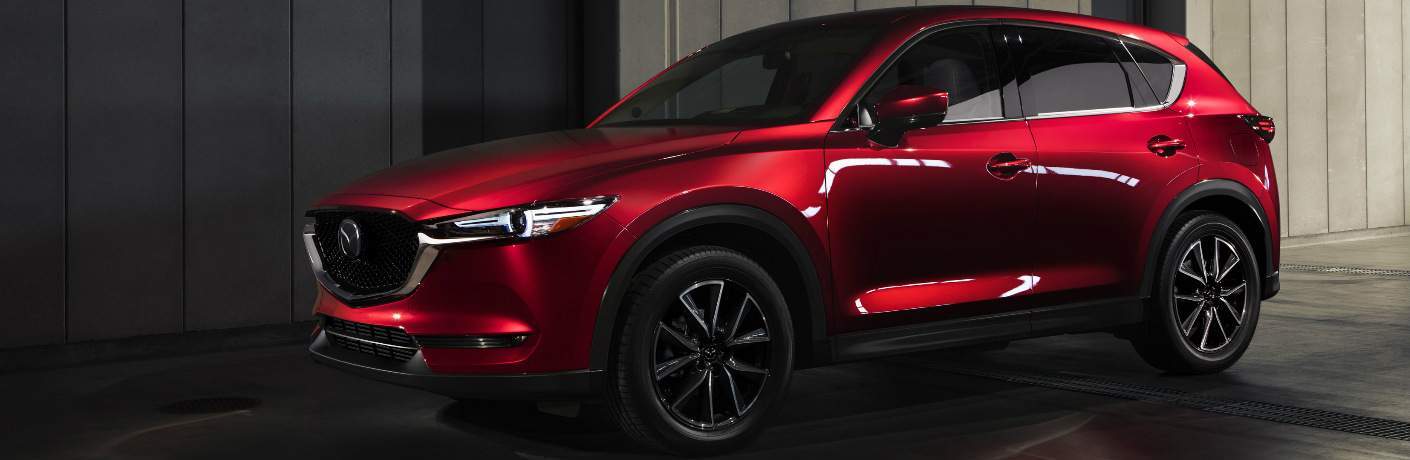 Side View of Red 2018 Mazda CX-5