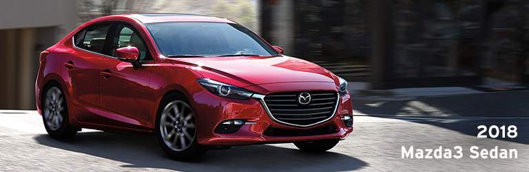 2018 Mazda3 Sedan Title and Red 2018 Mazda3 Sedan