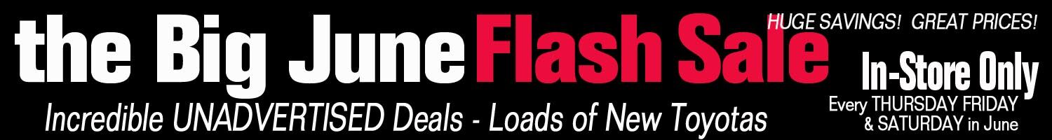 The Big June Flash Sale The Big June Flash Sale