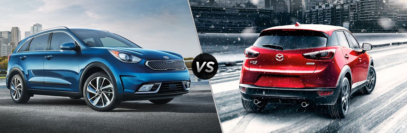 2018 kia niro vs 2018 mazda cx-3