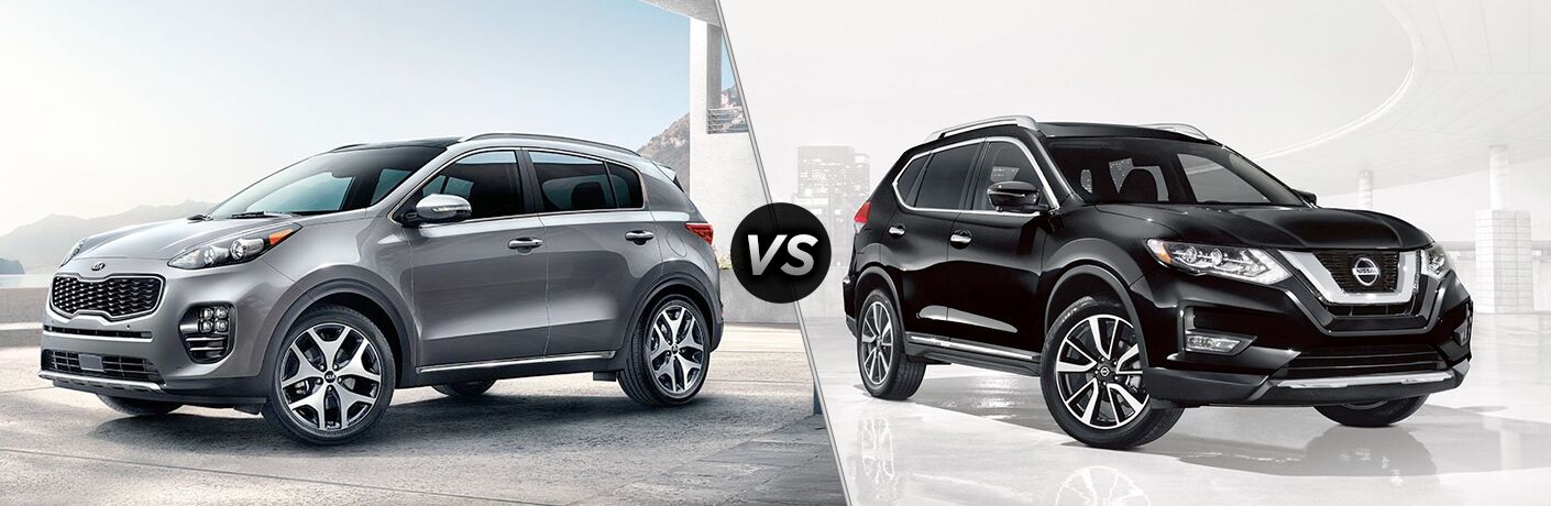 2019 Kia Sportage vs 2019 Nissan Rogue