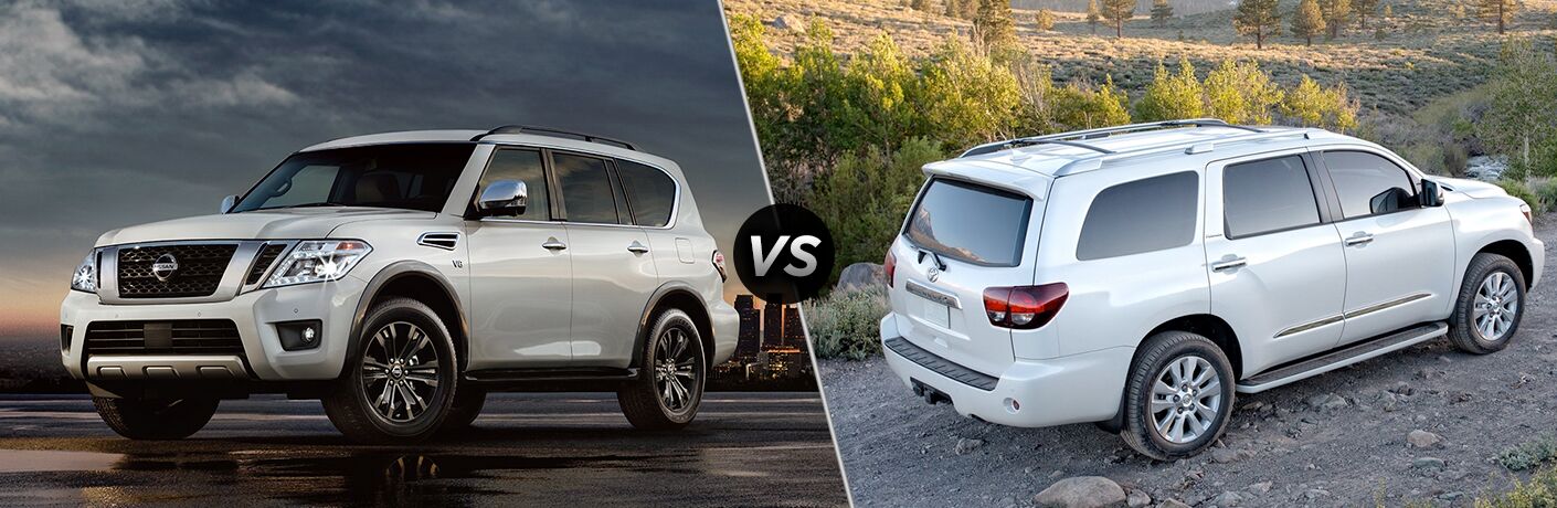 2018 Nissan Armada vs 2018 Toyota Sequoia