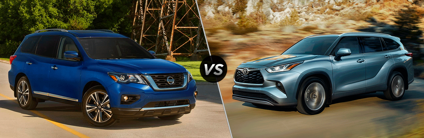 2020 Nissan Pathfinder vs 2020 Toyota Highlander