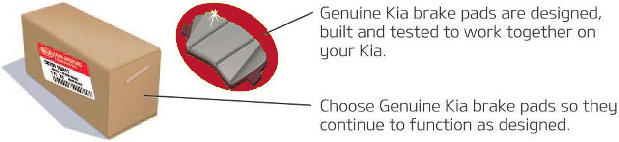 Genuine Kia Brake Pads