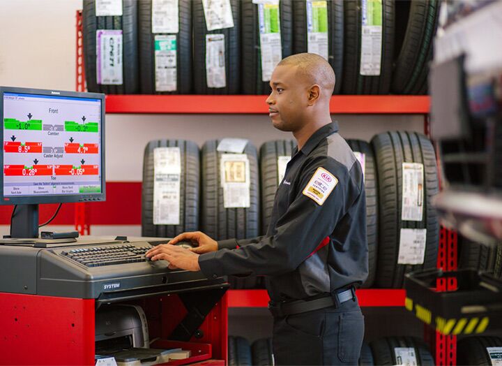 Buy your tires from the Kia experts