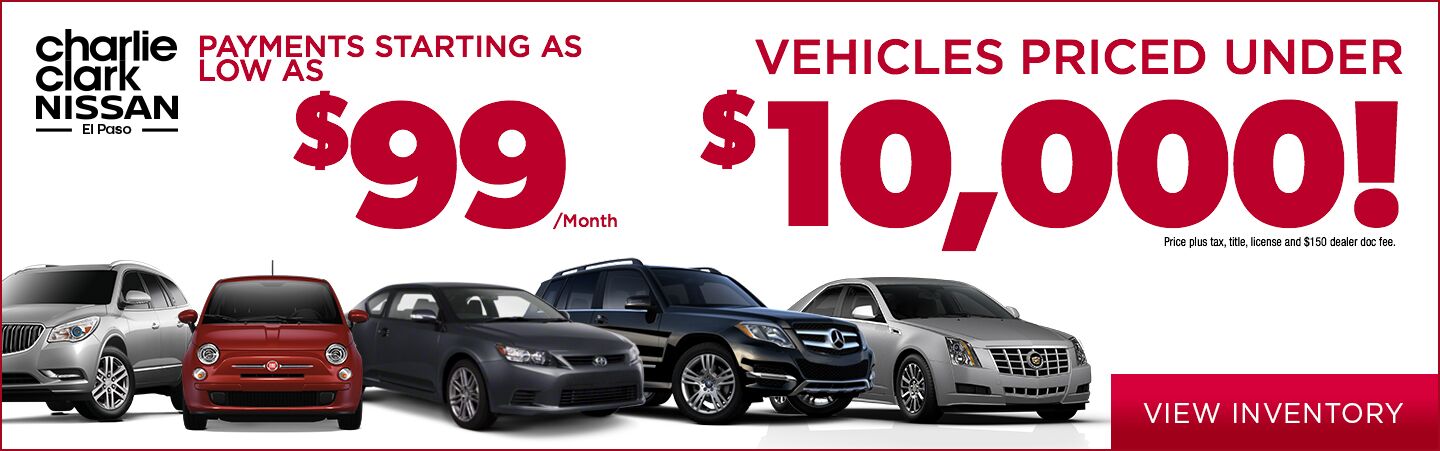 Toyota Dealership El Paso Tx >> Nissan Dealership El Paso TX | Used Cars Charlie Clark ... Toyota Dealership El Paso Tx >> Nissan Dealership El Paso TX | Used Cars Charlie Clark ...