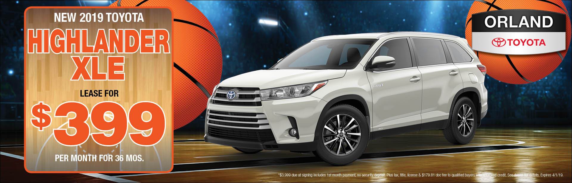Toyota Highlander XLE