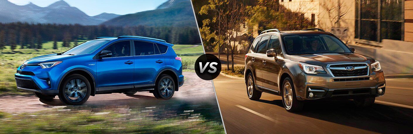 Forester vs rav4