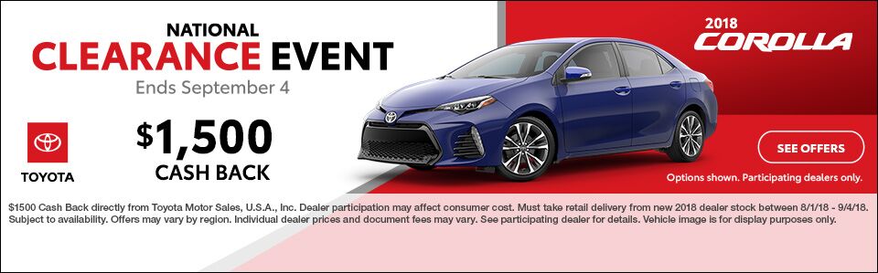 Toyota Dealership Clinton TN | Used Cars Fox Toyota