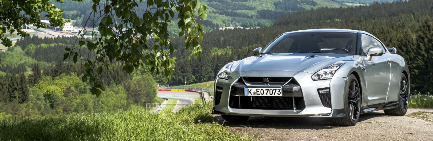 2017 Nissan GT-R Exterior Driver Side Front Angle