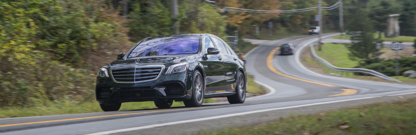 2018 Mercedes-Benz S-Class Sedan Exterior Driver Side Front Angle