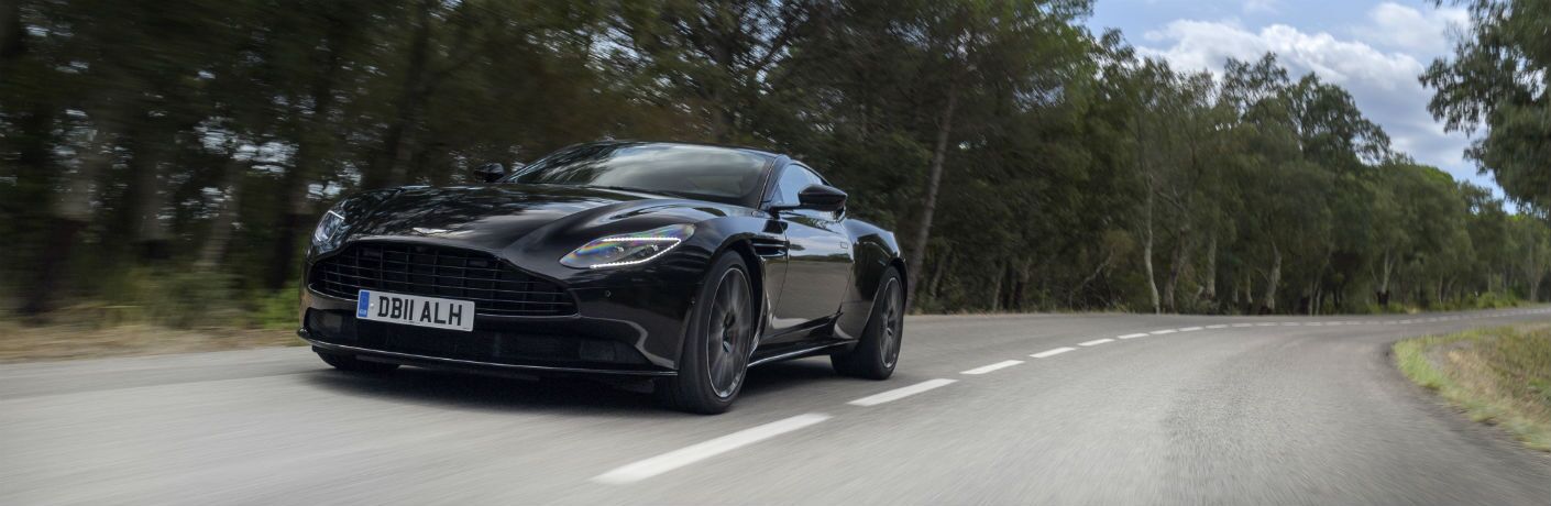 2019 Aston Martin DB11 Exterior Driver Side Front Angle