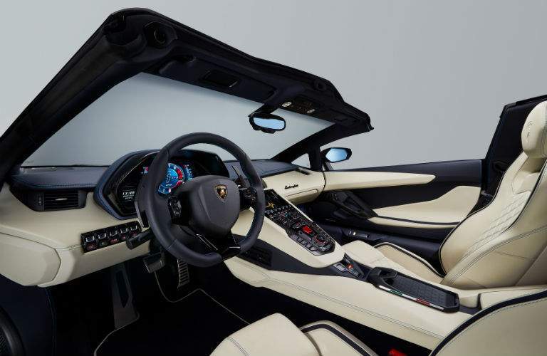Lamborghini Aventador S Roadster Interior Cabin Front Seat