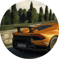 Lamborghini Model Rear End