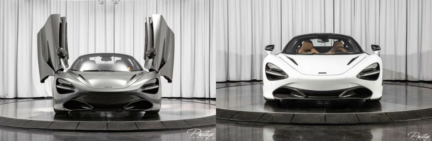 2020 McLaren 720S Spider Left 2018 McLaren 720S MSO Right Exterior Front Fascias