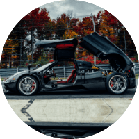 Pagani Huayra Exterior Doors Open & Up