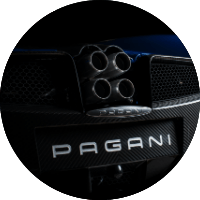 Pagani Huayra Rear Exhaust System