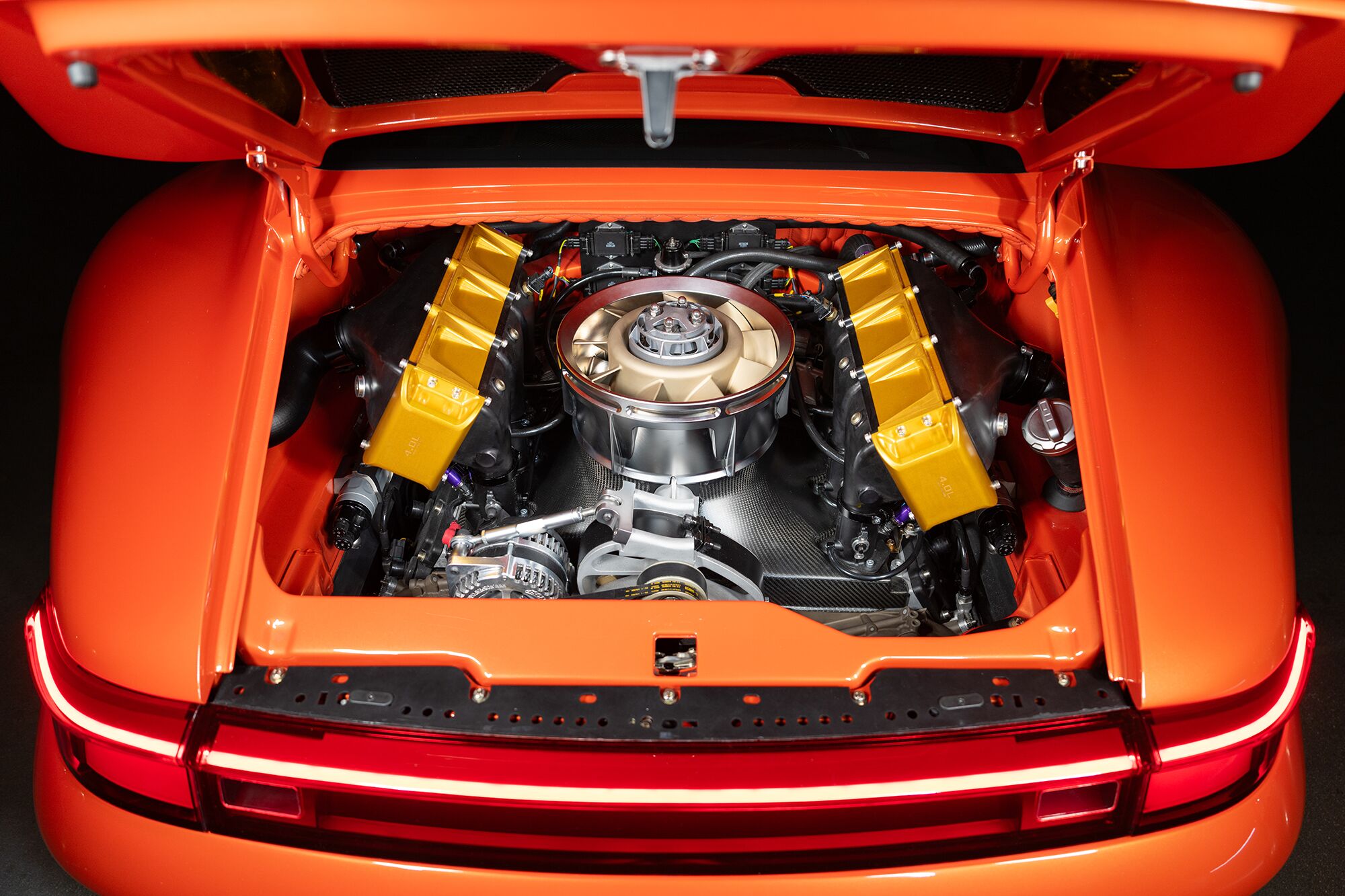 Porsche Turbo model internal parts