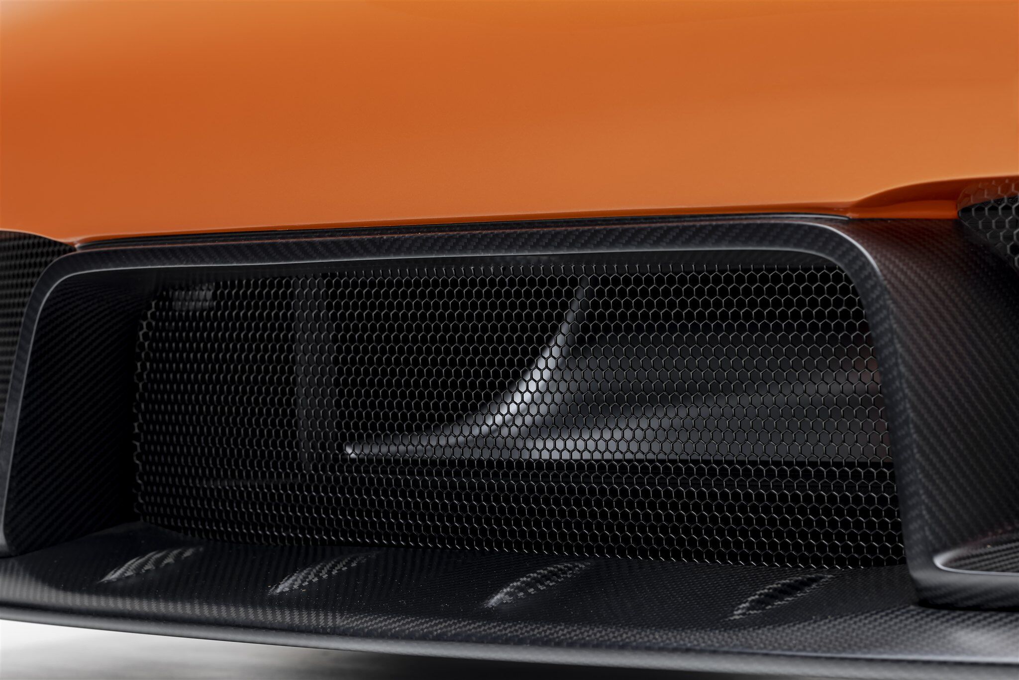 Porsche Turbo model rear fender vents close up