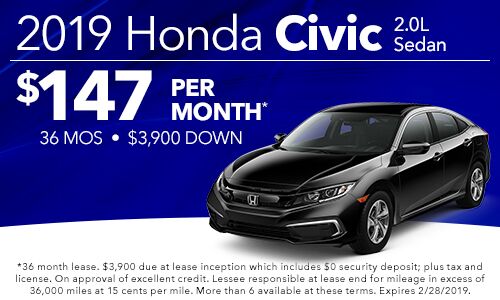 2019 Honda Civic LX 2019 Honda Civic LX