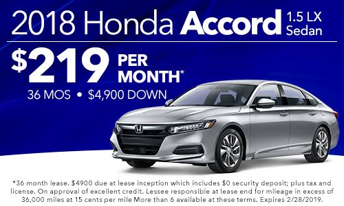 2018 Honda Accord LX 2018 Honda Accord LX