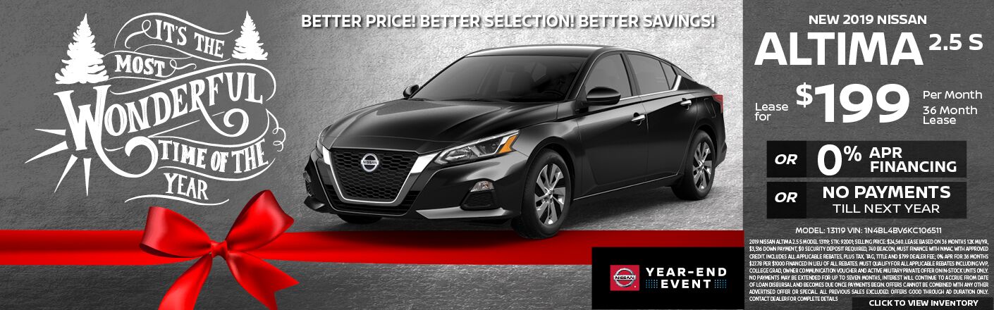 2019 Nissan Altima 2019 Nissan Altima