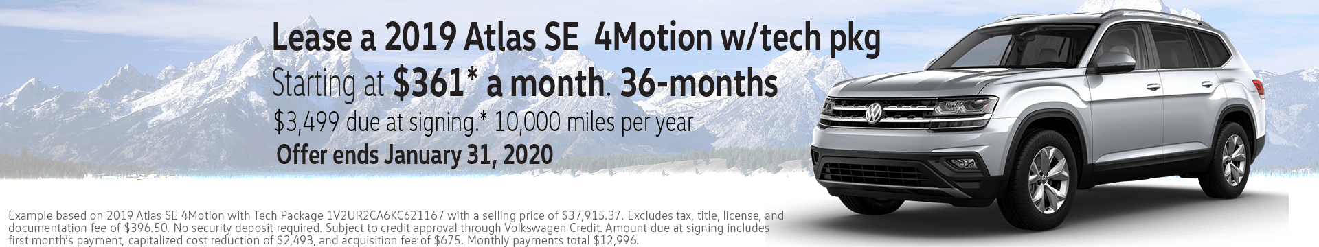 2019 Atlas Lease Special 2019 Atlas Lease Special