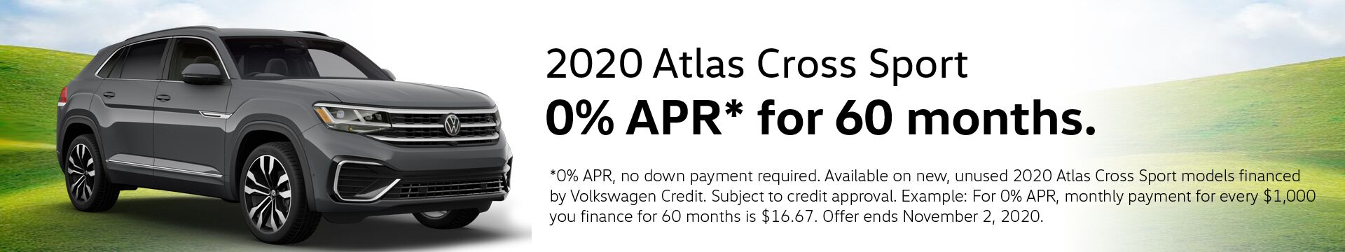 VW Atlas Cross Sport Finance Special VW Atlas Cross Sport Finance Special