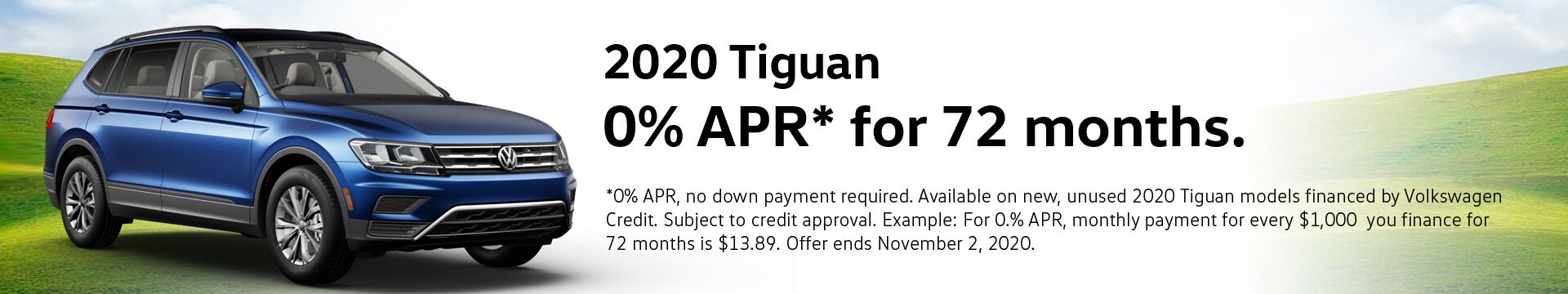 VW Tiguan Finance Special VW Tiguan Finance Special