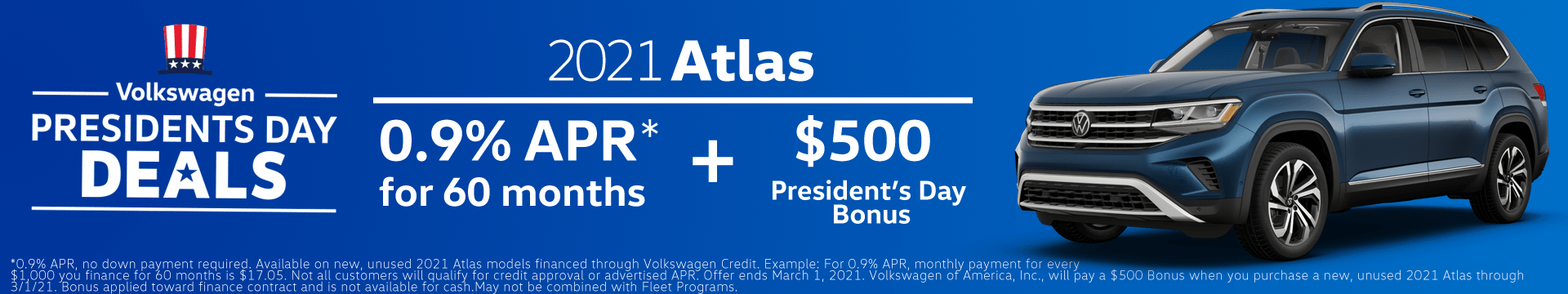 VW Atlas Finance Special VW Atlas Finance Special