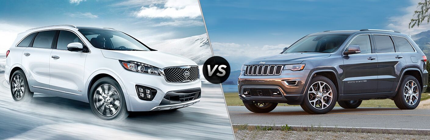 2018 Kia Sorento vs 2018 Jeep Grand Cherokee