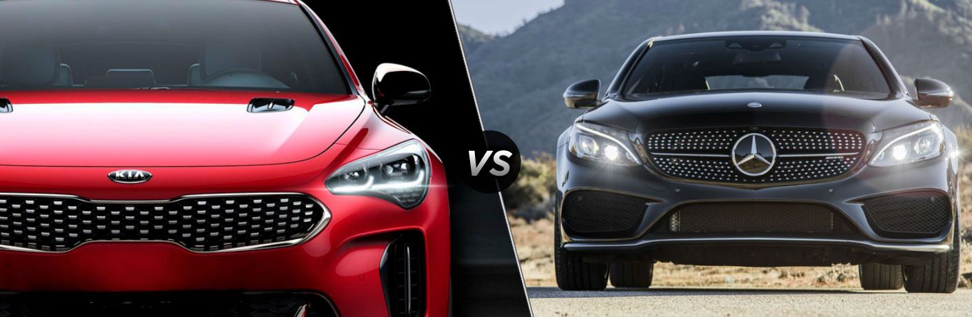 2018 Kia Stinger GT vs 2018 Mercedes-Benz AMG C 43