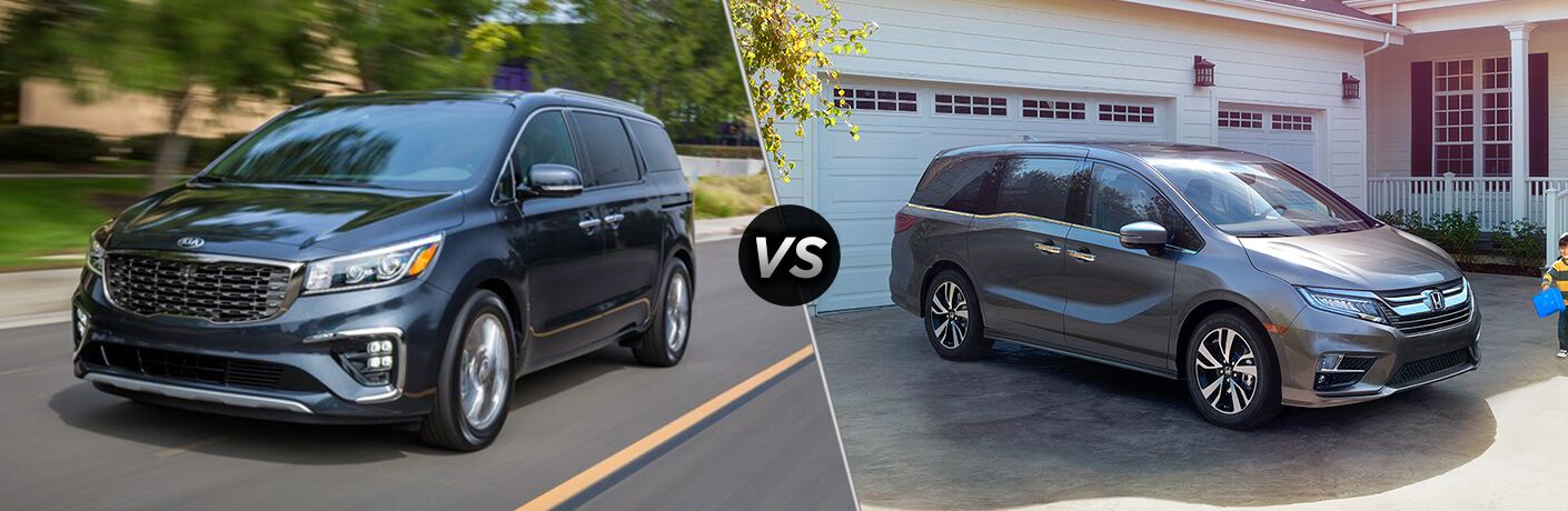 2019 Kia Sedona vs 2019 Honda Odyssey
