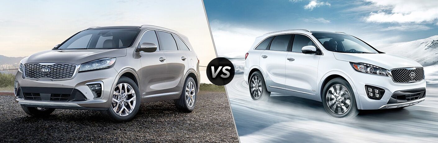 2019 Kia Sorento vs 2018 Kia Sorento