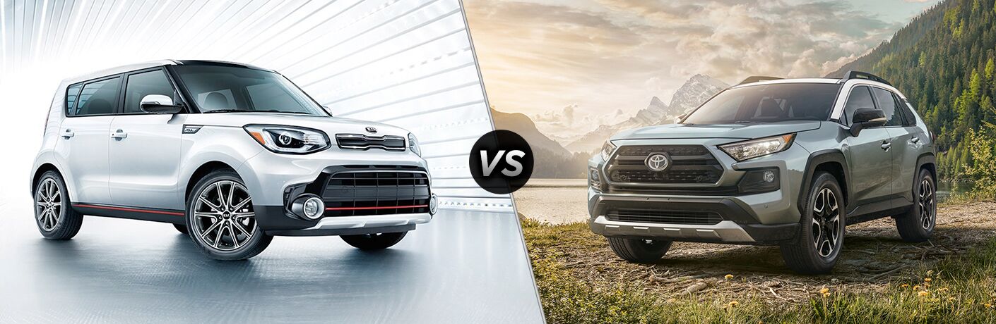2019 Kia Soul vs 2019 Toyota RAV4