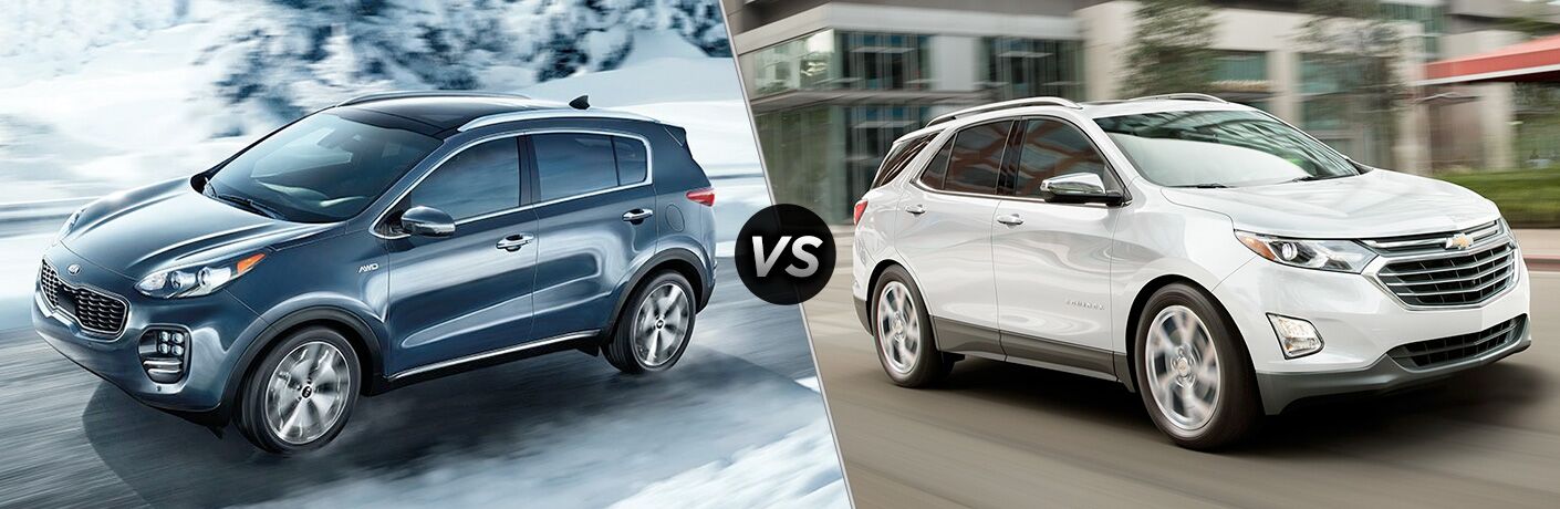 2019 Kia Sportage vs 2019 Chevy Equinox