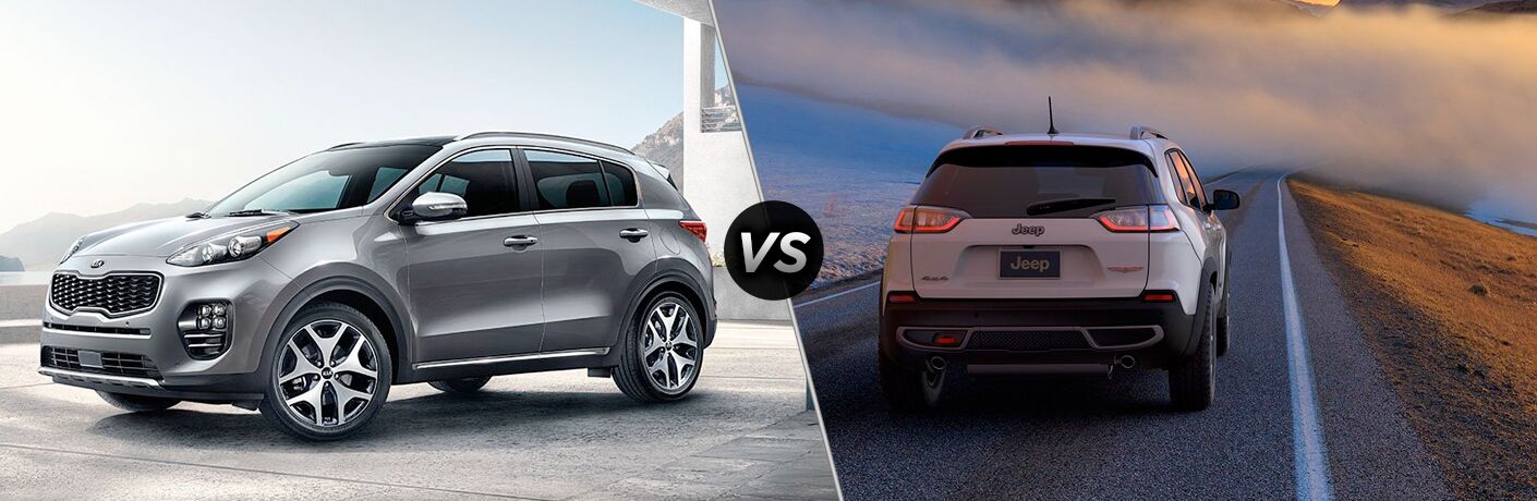 2019 Kia Sportage vs 2019 Jeep Cherokee