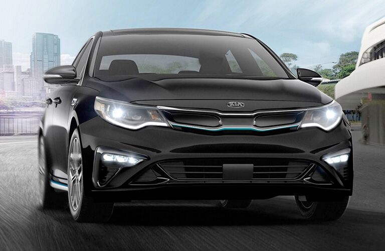 2020 Kia Optima parked outside