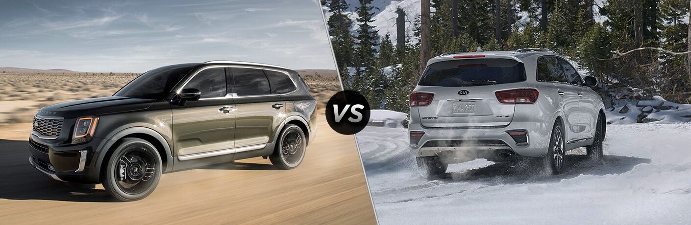 2020 Kia Telluride vs 2019 Kia Sorento