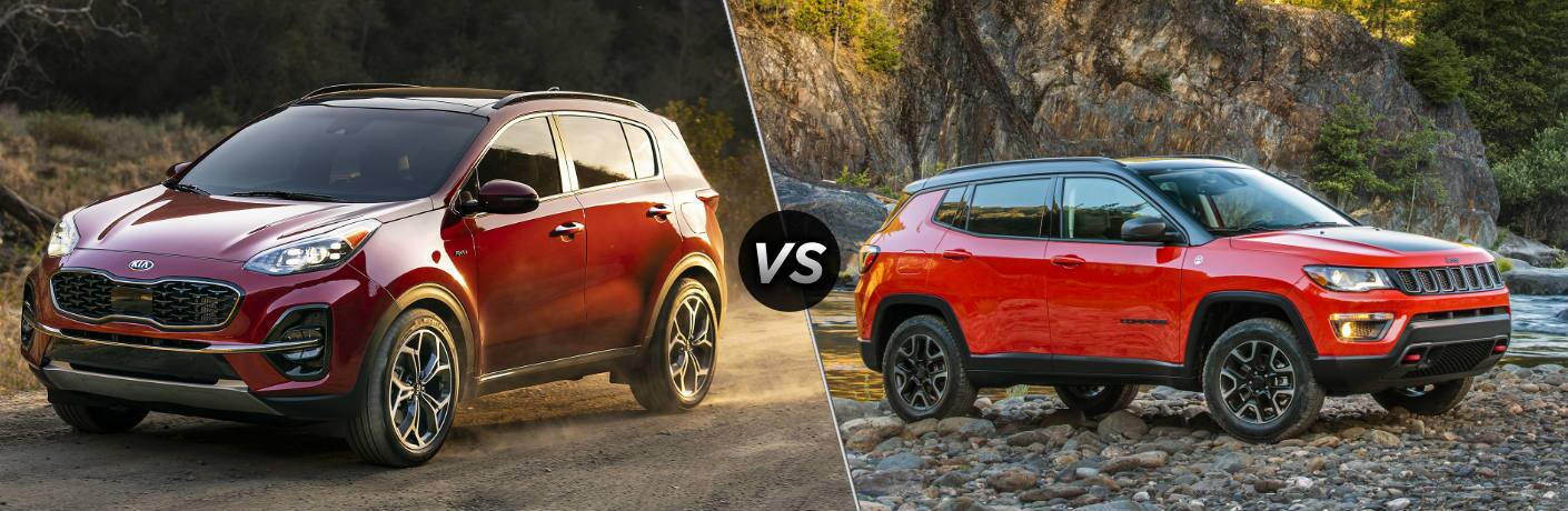 2020 Kia Sportage vs 2019 Jeep Compass