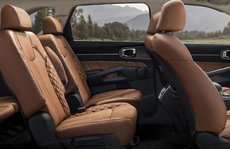 2021 Kia Sorento seats side view