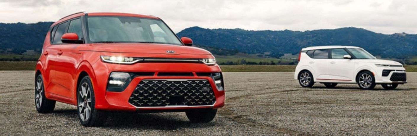 2021 Kia Soul parked outside