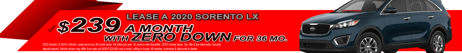SorentoLeaseBanner SorentoLeaseBanner