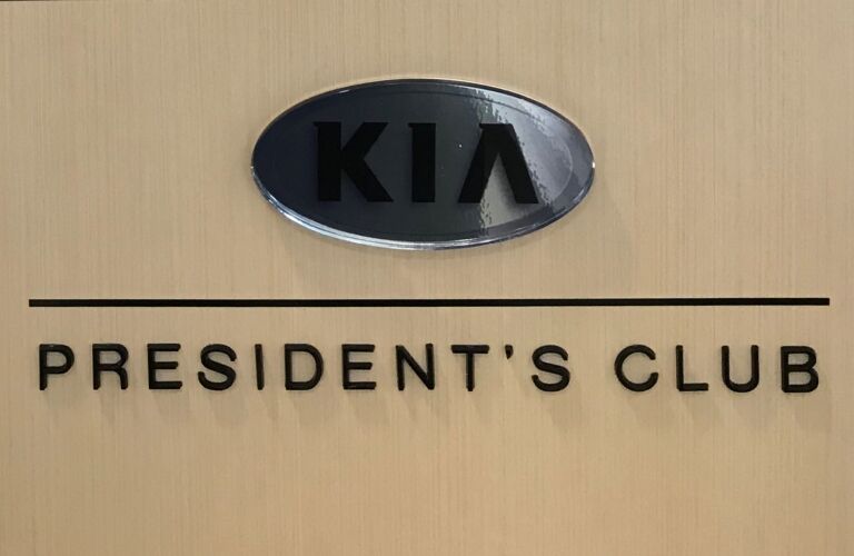 Kia VanDevere President's Club Award