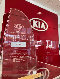 2020 Kia Dealer Excellence Program Plus award (KDEP+)