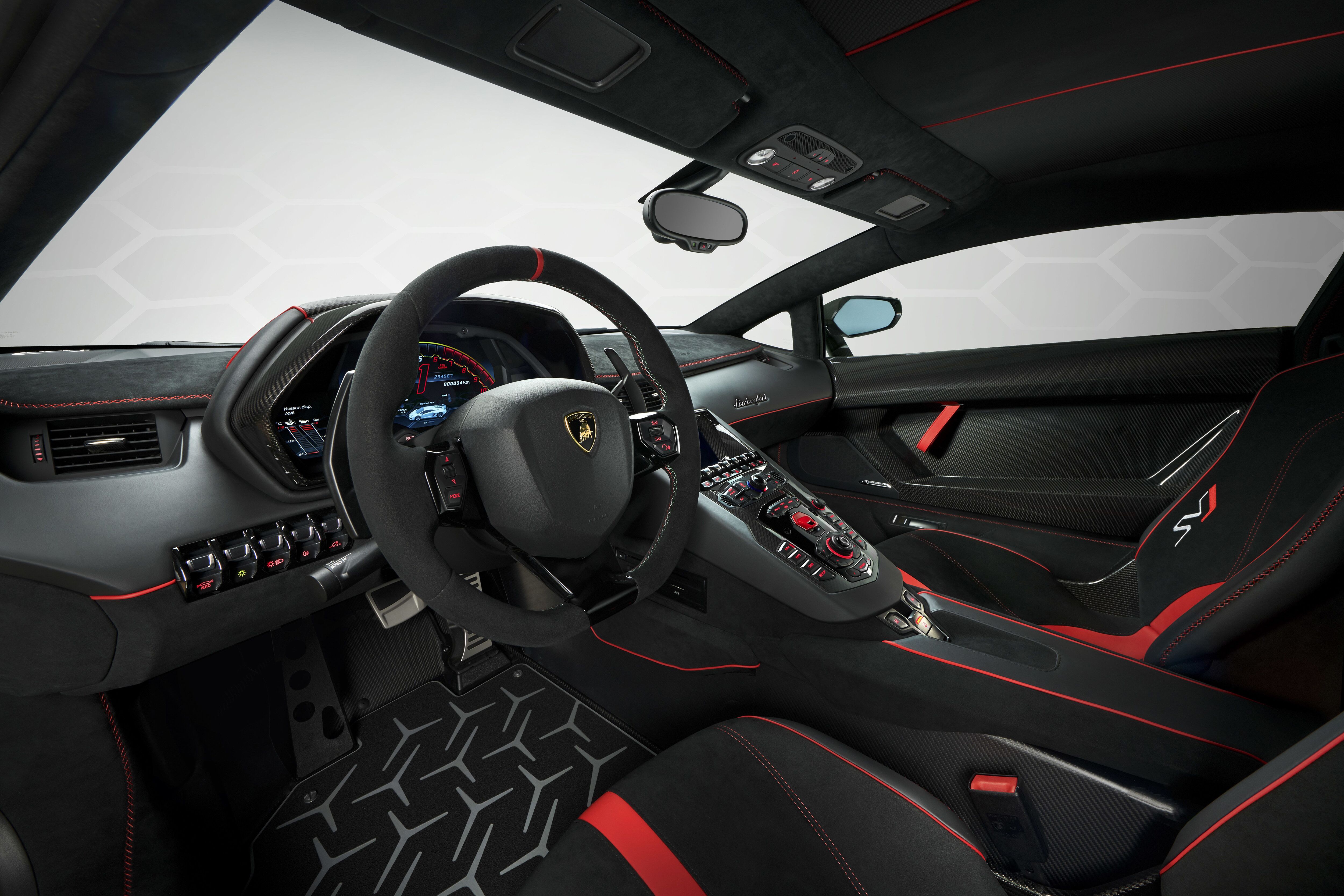 Aventador SVJ Interior