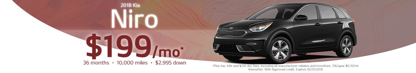 Niro May 2018 Promo Banner Niro May 2018 Promo Banner