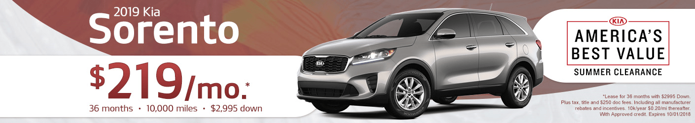 Sorento Offer Sorento Offer